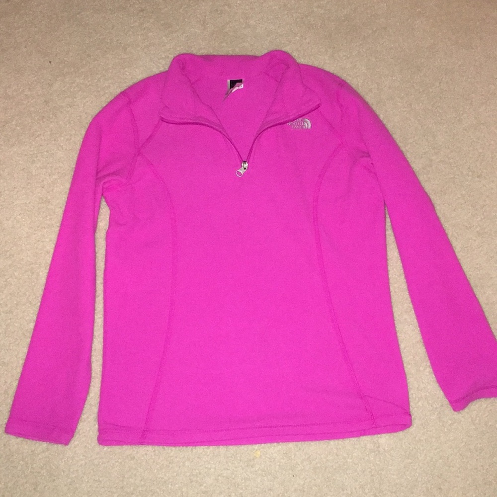 North face quarter zip